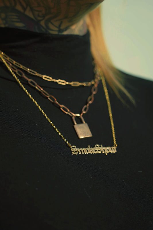 Gold Smokeshow Necklace